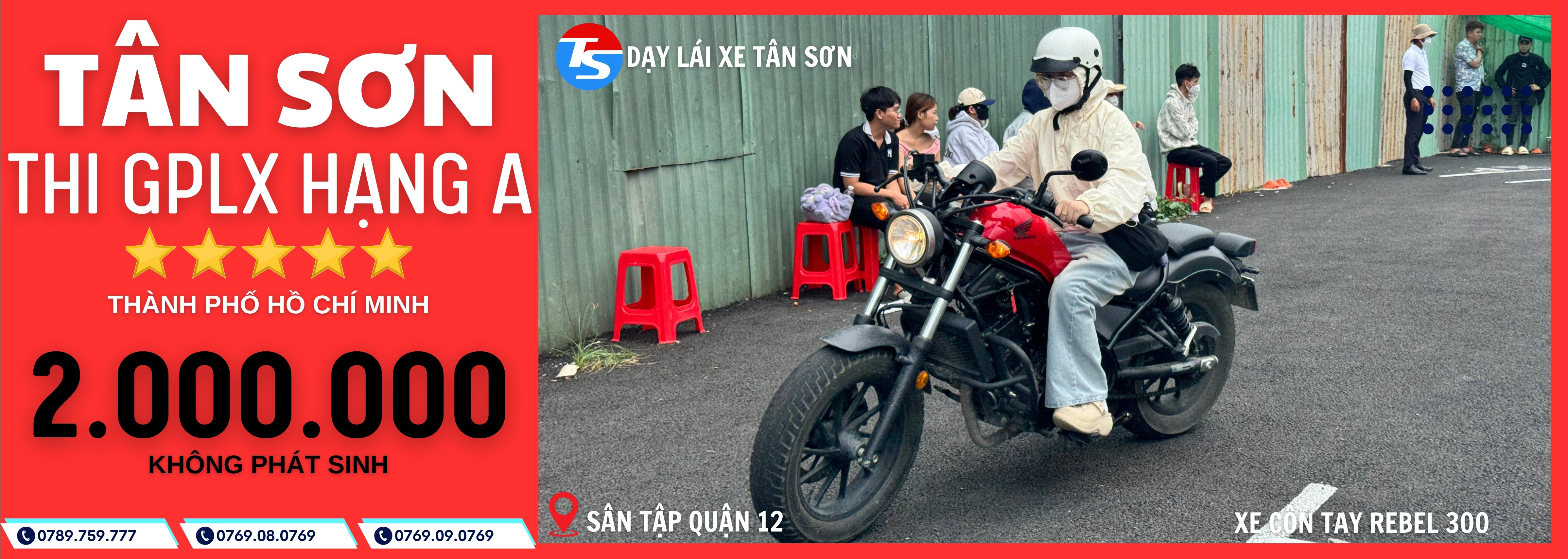 Sân thi sát hạch quận Gò Vấp
