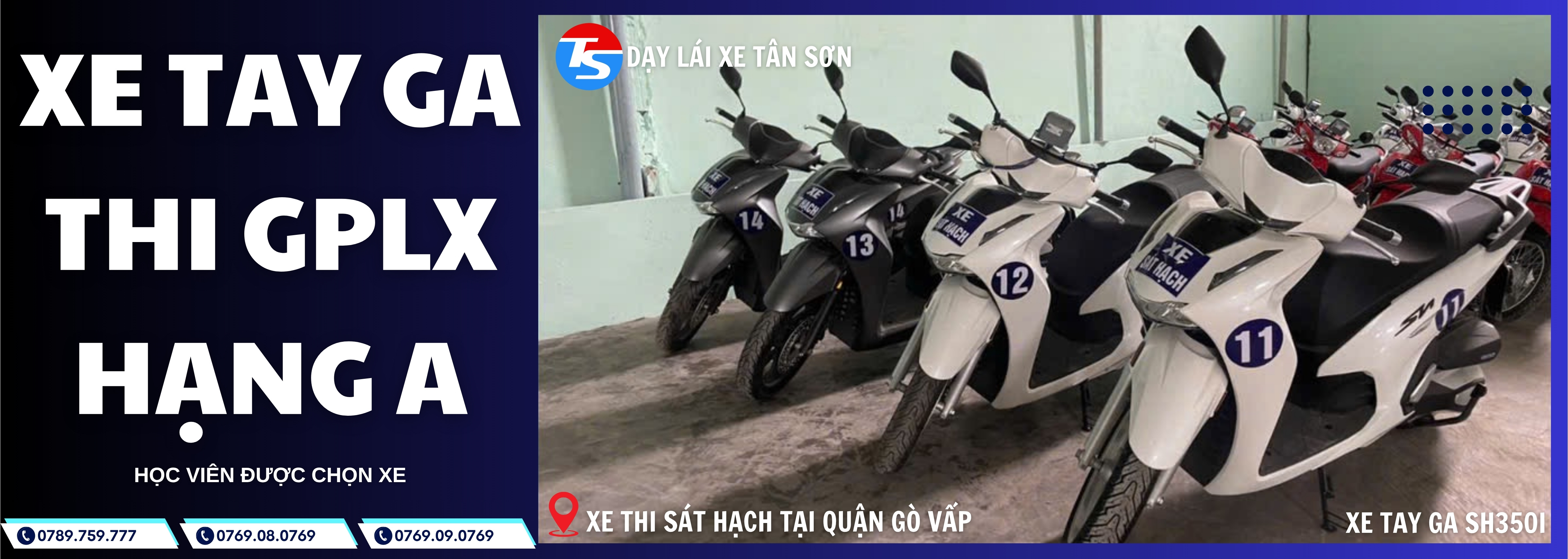 Thi Bằng Lái Xe Hạng A Trường Tân Sơn